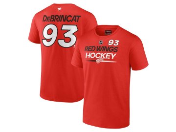 Pánské tričko Alex DeBrincat #93 Detroit Red Wings  Authentic Pro Prime Name & Number