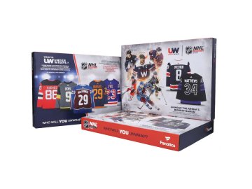 Podepsaný hokejový dres 2023 Under Wraps Single Autographed NHL Jersey Hobby Box