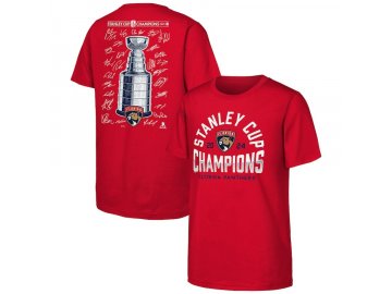 Dětské tričko Florida Panthers 2024 Stanley Cup Champions Signature Roster