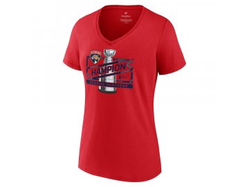 Dámské tričko Florida Panthers 2024 Stanley Cup Champions Primetime V-Neck