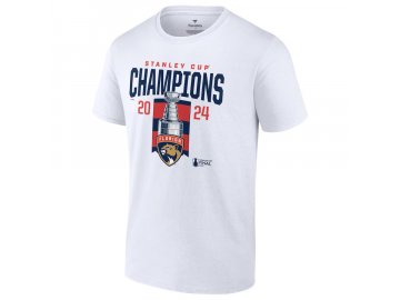 Pánské tričko Florida Panthers 2024 Stanley Cup Champions White