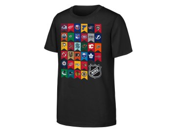 Dětské Tričko NHL Hanging Banners Ctn Tee