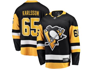 954fa3271ec22d644217d09eb0df3daf mens fanatics branded erik karlsson black pittsburgh penguins home breakaway jersey[1]