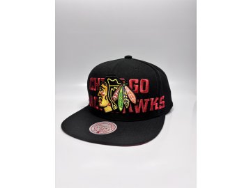 Pánská Kšiltovka Chicago Blackhawks Full Frontal Snapback
