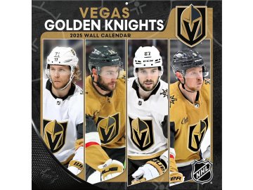 Kalendář Vegas Golden Knights NHL 2025 Wall Calendar