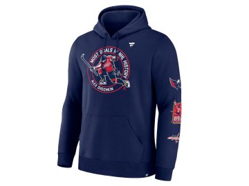 Pánská mikina Alex Ovechkin #8 Washington Capitals The GR8 Chase Badges Pullover Hoodie