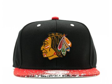 Pánská kšiltovka Chicago Blackhawks Splatters Snapback