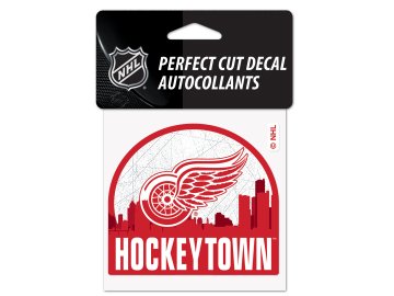 Samolepka Detroit Red Wings Perfect Cut Decal SLOGAN
