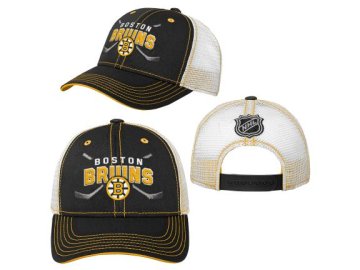 Dětská kšiltovka Boston Bruins NHL Lockup Meshback Adj.