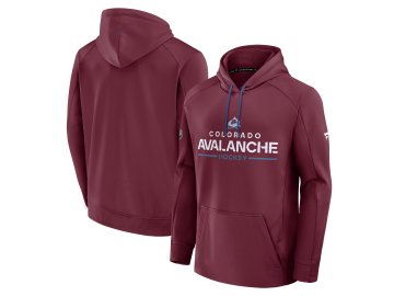 Pánská mikina Colorado Avalanche NHL Authentic Pro Rink Poly Fleece POH