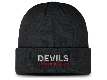 Pánská zimní čepice New Jersey Devils NHL Authentic Pro A/Cap Cuffed Beanie