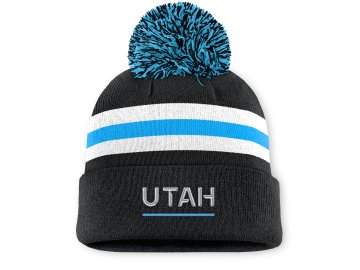 Dámská zimní čepice Utah Mammoth NHL Authentic Pro W/Cap Cuffed Pom Beanie