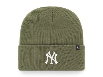 Pánská zimní čepice New York Yankees MLB Haymaker '47 CUFF KNIT Moss