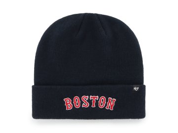 Pánská zimní čepice Boston Red Sox MLB Script ’47 CUFF KNIT Navy
