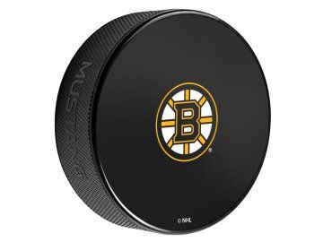 Puk Boston Bruins NHL Printed Autograph