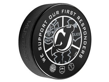 Puk New Jersey Devils NHL Printed First Responders