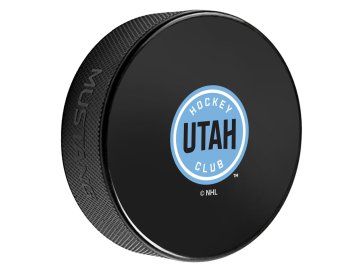 Puk Utah Mammoth NHL Printed Autograph