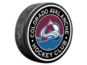 Puk Colorado Avalanche NHL Stripe Design