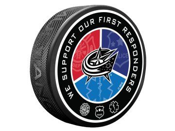 Puk Columbus Blue Jackets NHL First Responder