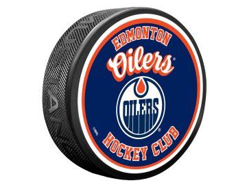 Puk Edmonton Oilers NHL Retro Script