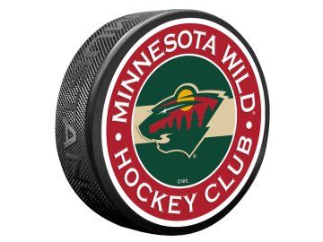 Puk Minnesota Wild NHL Stripe Design
