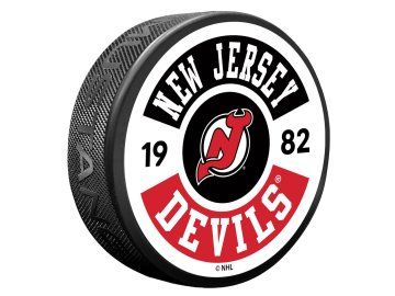 Puk New Jersey Devils NHL Cog