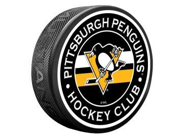 Puk Pittsburgh Penguins NHL Stripe Design