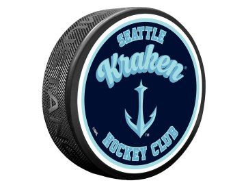 Puk Seattle Kraken NHL Retro Script