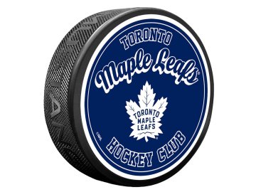 Puk Toronto Maple Leafs Retro Script