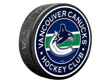 Puk Vancouver Canucks NHL Stripe Design