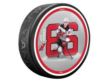 Puk New Jersey Devils NHL Breakout Series - Jack Hughes