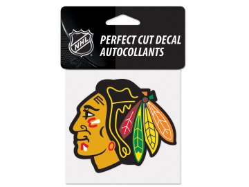 Samolepky Chicago Blackhawks NHL Perfect Cut Color Decal