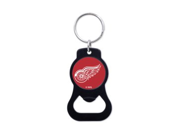 Přívěšek na klíče Detroit Red Wings NHL Black Bottle Opener Key Ring
