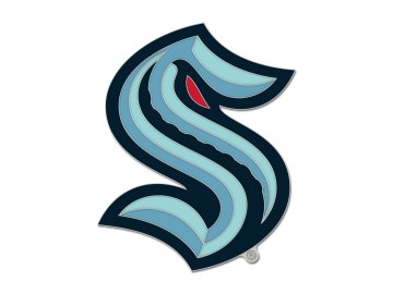 Odznak Seattle Kraken NHL Enamel Pin Jewelry Card