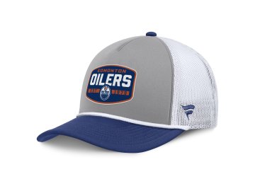 Pánská kšiltovka Edmonton Oilers NHL Course Adjustable Foam Front A-Frame Meshaback Cap