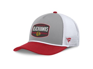 Pánská kšiltovka Chicago Blackhawks NHL Course Adjustable Foam Front A-Frame Meshaback Cap
