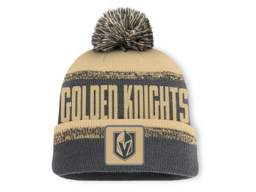 Pánská zimní čepice Vegas Golden Knights NHL Thrive Cuffed Pom Beanie