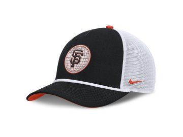 Pánská kšiltovka San Francisco Giants MLB Primetime Dri-Fit Rise Structured 5 Panel Trucker Cap černá