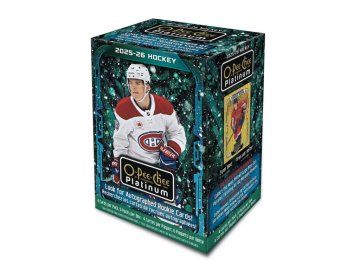 Hokejové karty NHL 2025-26 Upper Deck O-Pee-Chee Platinum Blaster Box