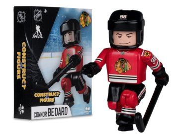 Figurka Connor Bedard #98 Chicago Blackhawks NHL Construct Figure