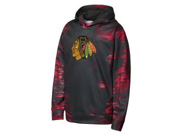 Dětská mikina Chicago Blackhawks NHL Team Dynamics Pullover Sublimated