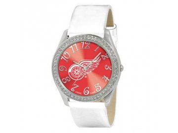 Dámské Hodinky Detroit Red Wings Analog Glitz