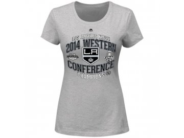 Dámské tričko Los Angeles Kings 2014 Western Conference Champions Five Hole