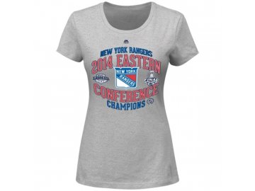 Dámské tričko New York Rangers 2014 Eastern Conference Champions Five Hole