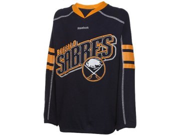 Dětské dívčí tričko Buffalo Sabres Colorblocked - dlouhý rukáv