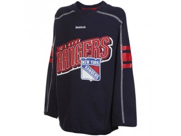 Dětské dívčí tričko New York Rangers Colorblocked - dlouhý rukáv