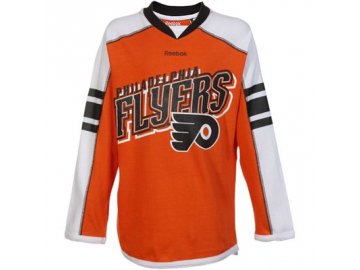 Dětské dívčí tričko Philadelphia Flyers Colorblocked - dlouhý rukáv
