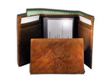 Kožená peněženka Florida Panthers Embossed Trifold