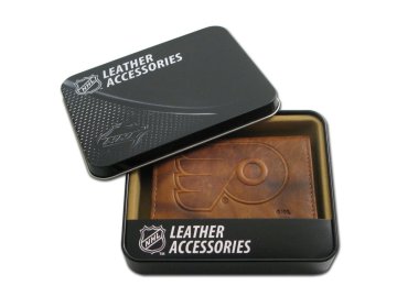 Kožená peněženka Philadelphia Flyers Embossed Trifold