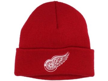 NHL čepice Detroit Red Wings Basic Logo Cuffed - dětská